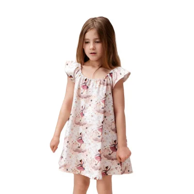 Dívčí mušelínové šaty Víly od českého výrobce oblečení Esito.