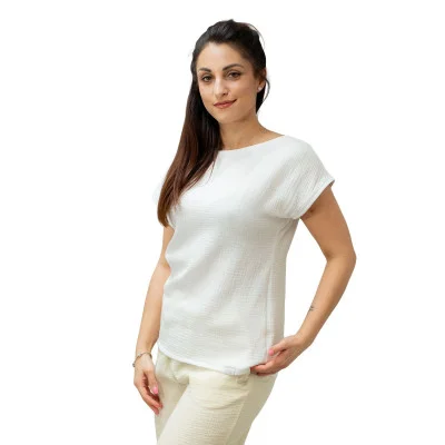 Mušelínové tričko Diana White od českého výrobce módy pro děti a dospělé Esito.