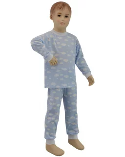 Chlapecké pyžamo modrý obláček vel. 86
