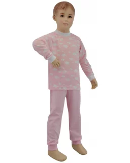 Dívčí pyžamo růžový obláček vel. 80