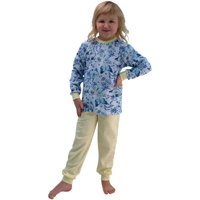 Dívčí pyžamo Motýl vel. 116 - 122. Český kvalitní výrobek od ESITO.