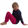 Dívčí pyžamo Kytičky vel. 116 - 122