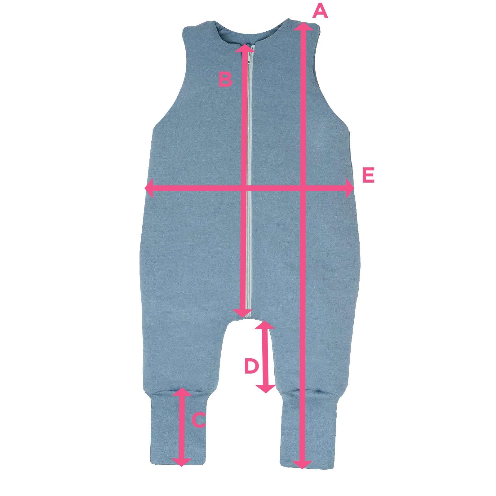 Velikostní tabulka Rostoucí legíny