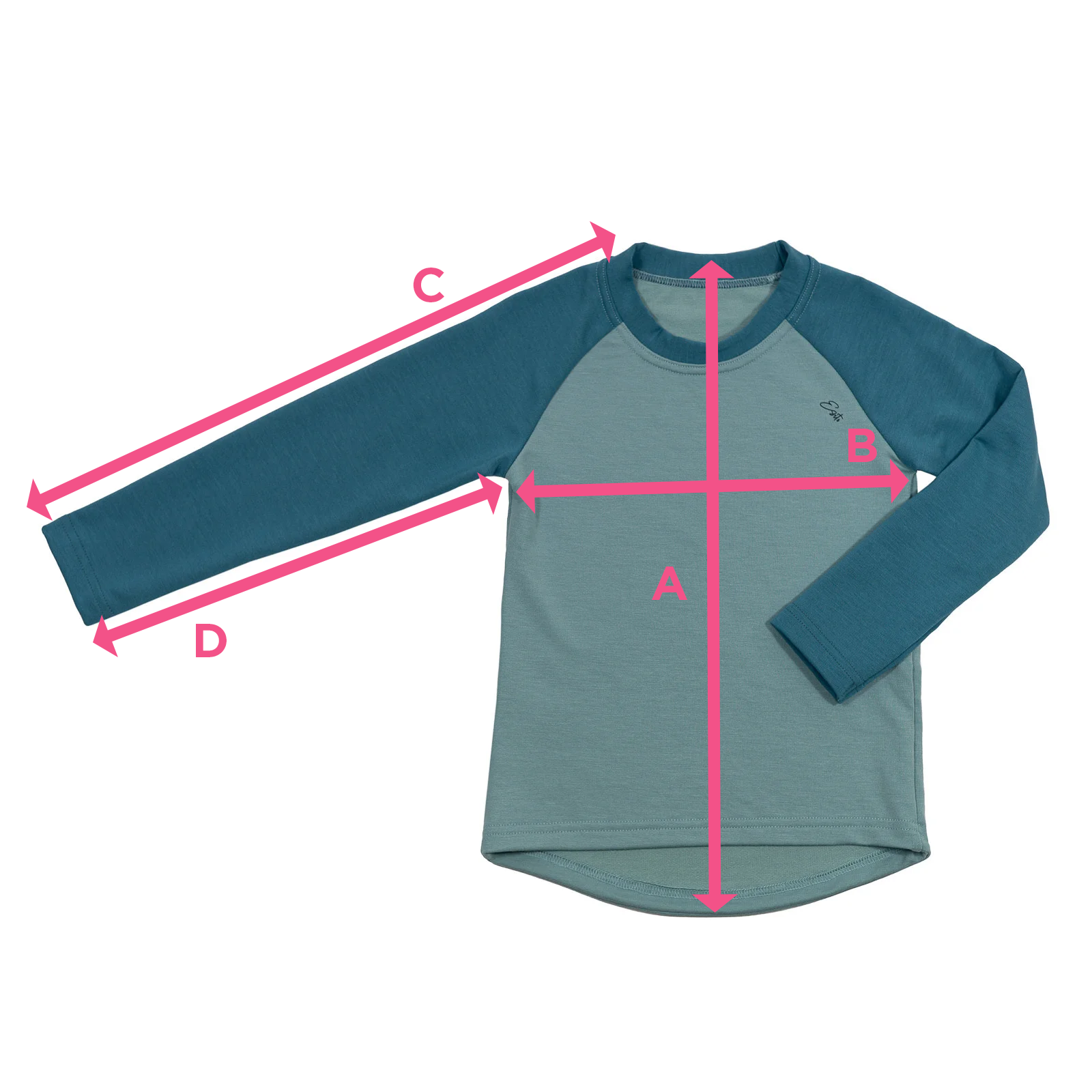 Velikostní tabulka Tričko MODAL